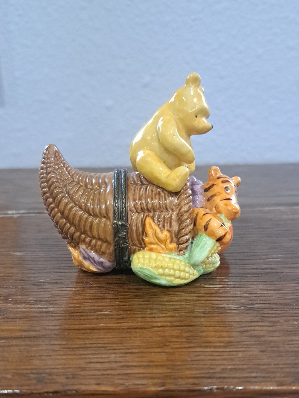 Midwest Of Cannon Falls - Disney Winnie the Pooh Porcelain Hinged Trinket Box